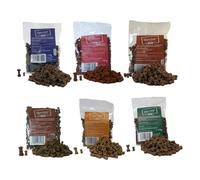 6 x 125 g Mini ossi Chewies - Pollo, Salmone, Agnello, Trippa, Manzo & Selvaggina