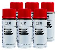 6 x 150 ml Vernice originale per OPEL 547 Spray 150 ml Magmarot