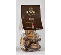 6 x 200 gr - Amaretto sardo al cioccolato. Dolce sardo tradizionale. Prodotto dai pasticceri di Peano, Ozieri