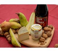 6 x 200 gr - Bacio del Diavolo, crema di pecorino alla birra Barley, prodotto da Mac Formaggi, di Campeda