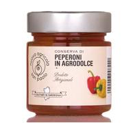 6 x 210 gr - Peperoni in agrodolce prodotto dalla Nuova Agricola San Paolo di Villacidro, Sardegna