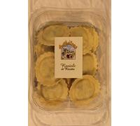 6 x 250 gr - Ravioli ai finocchietti selvatici prodotti dagli artigiani di Sos Molinos tra le zone impervie, romantiche e senza tempo del Montiferru - Sardegna