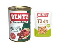 RINTI Kennerfleisch 24 x 400 g - Cervo