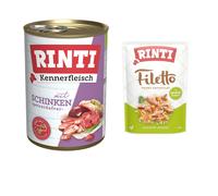6 x 400 g RINTI Kennerfleisch + 100 g Filetto Buste in Gelatina gratis! - Prosciutto