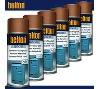 6 x 400 ML Kwasny Belton Speciale Hammerschlag-Lack Rame