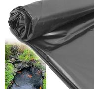 6 x 6 m Stagno Liner 0,12 mm nero preformato Fish Pond Film UV & resistente alle intemperie riutilizzabile per giardini acquatici adatto per stagni da 2 x 1 m, 7 x 5 m, 12 x 12 m