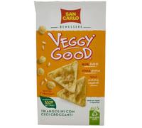 6 x 65g San Carlo Benessere Veggy Good Triangolini con Ceci Croccanti