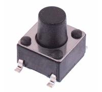 6 x 6mm Interruttore Tattile PCB Momentaneo SMT
