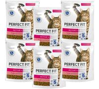 6 x 750 g PERFECT FIT Active 1+ con manzo gatti adulti forte sistema immunitario