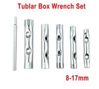 6 X 8-17mm Metrico Tubolare Scatola Chiave Set Tubo Hollow-Socket Filtro
