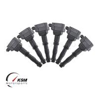 6 X Accensione Bobine per Porsche 911 996 997 Carrera 4 4S GT2 GT3 Rs 3.6 3.8