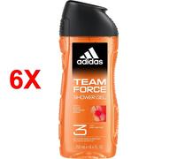 Adidas Team Force Shower Gel 3-In-1 doccia gel 250 ml per uomo