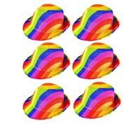 6 X Adulti Arcobaleno Trilby 2025 Pride Lgbtqia + Festival Eventi Festa Vestirsi