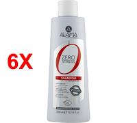 6 X Alama Zero Stress Shampoo Anticaduta 300 Ml