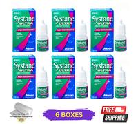6 X Alcon Systane Ultra Lubrificante Collirio Alta Performance 10ml