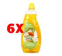 6 X ALGA Detersivo Sapone in Gel per Bucato 1950 ml - 39 Lavaggi
