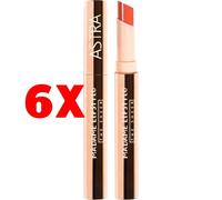 6 X ASTRA Rossetto Madame Lipstylo 03 - Colore Trasparente