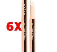6 X ASTRA Rossetto Madame Lipstylo Sheer 01