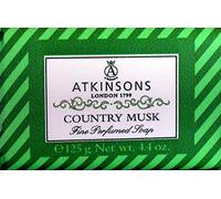 6 x ATKINSONS Saponetta Country Musk 125 GR