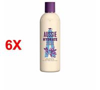 6 X AUSSIE MIRACLE HYDRATION shampoo 300 ml