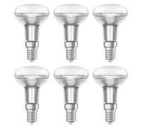 6 X Bellalux LED Vetro Riflettore R50 4,3W=60W E14 345lm Bianco Caldo 2700K [EEK: F]