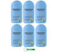 6 x Bilboa, doposole doposole Carotissima, abbronzatura a lunga durata con beta-carotene, porta l'abbronzatura nera su bianco, dermatologicamente testato, 200 ml + portachiavi Beni Culinari gratuito