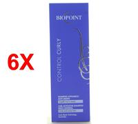 6 X Biopoint Personal Control Curly Shampoo Capelli Ricci 200ml