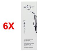 6 X Biopoint Personal Daily Force Shampoo 200 Ml