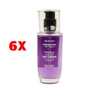 6 X Biopoint Professional Cristalli Liquidi Anti-crespo Ultra Disciplinante Cap