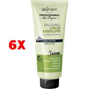 6 X Biopoint Professional Liscio Assoluto Balsamo Formula Ultra Setosita' 5 Azi