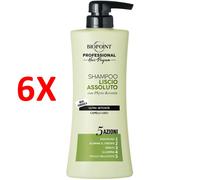6 X Biopoint Professional Liscio Assoluto Shampoo Formula Ultra Setosita' 5 Azi