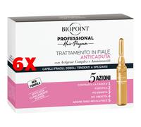 6 X Biopoint Professional Personal 10 Fiale Da 7 Ml Anticaduta Fortificante 5 A