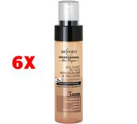 6 X Biopoint Professional Riparazione E Bellezza Balsamo Bi-fase Formula Ristru