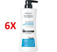 6 X Biopoint Professional Shampoo Anticaduta & Antiforfora Riequilibrante 5 Azi