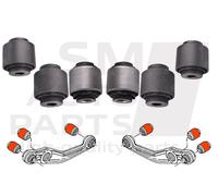 6 x blocco braccio sospensione posteriore silenzioso VW PHAETON