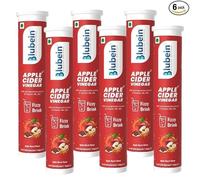 6 x Blubein ACETO DI MELE ++ Effervescente 90 compresse con vitamina B6 e B12