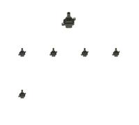 6 x Bobina d'accensione BOSCH per ALPINA, BMW 3 E36, 3 E46, 5 E39, 7 E38, 8