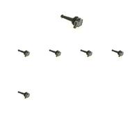 6 x Bobina d'accensione BOSCH per FORD, VOLVO C30, C70 II, FOCUS II, FOCUS MK2
