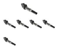 6 x Bobina d'accensione BREMI per BMW 1 E81, 1 E82, 1 E87, 1 E88, 3 E90, 3 E91