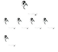 6 x Bobina d'accensione BREMI per BMW 1 E81, 1 E82, 1 E87, 1 E88, 3 E90, 3 E91