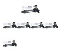 6 x Bobina d'accensione DELPHI per CADILLAC, CHEVROLET, OPEL, SAAB, SUZUKI