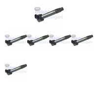6 x Bobina d'accensione DELPHI per CITRON, MITSUBISHI, PEUGEOT 4007, ASX
