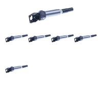 6 x Bobina d'accensione DENCKERMANN per BMW, MINI 1 E81, 1 E82, 1 E88, 1 F20, 3