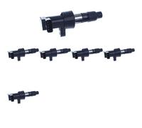 6 x Bobina d'accensione DENCKERMANN per JAGUAR S-TYPE II, X-TYPE I, XF I, XJ