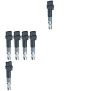 6 x Bobina d'accensione HELLA per AUDI, PORSCHE, SEAT, SKODA, VW CAYENNE I