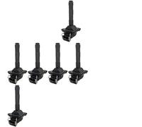 6 x Bobina d'accensione HELLA per AUDI, SEAT, SKODA, VW A3 8L, A4 B5, A6 C5, A8