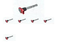 6 x Bobina d'accensione MAGNETI MARELLI per AUDI A4 B6, A4 B7, A6 C5, A6 C6, A8