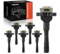 6 X bobina di accensione modulo 12 V 3 poli Sostituzione per 3er E36 5er E34 7er E32 2.0L 2.5L 3.8L 1986-1999 12131748394