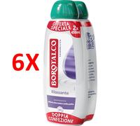 6 X Borotalco Bagnodoccia Rilassante Lavanda E Iris 450 Ml - 2 Pezzi