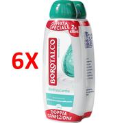 6 X Borotalco Bagnodoccia Rinfrescante Muschio Bianco 450 Ml - 2 Pezzi